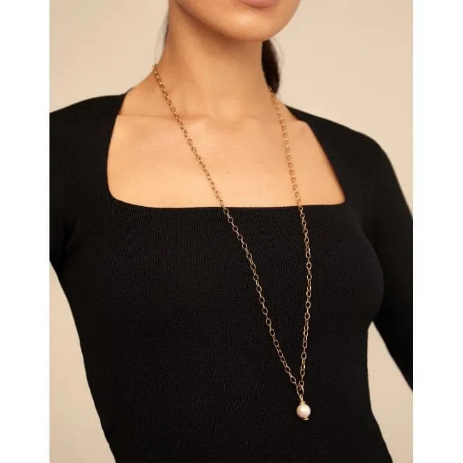 Moon Charm White Pearl Shell Charm