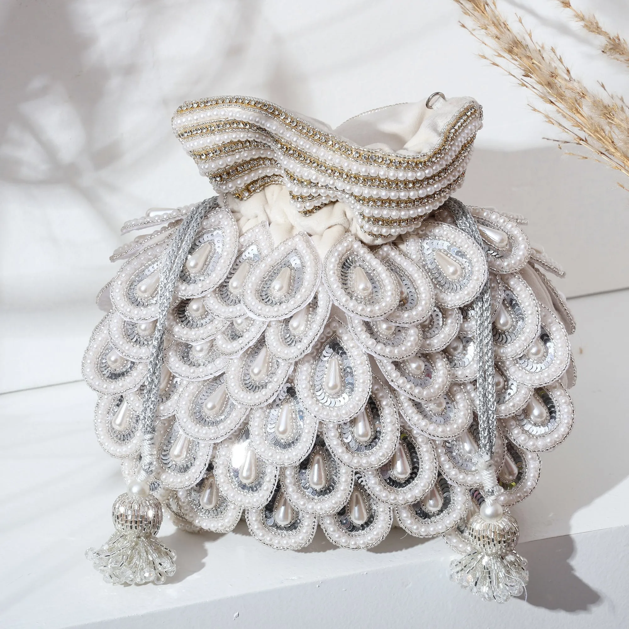 pearl petal bag