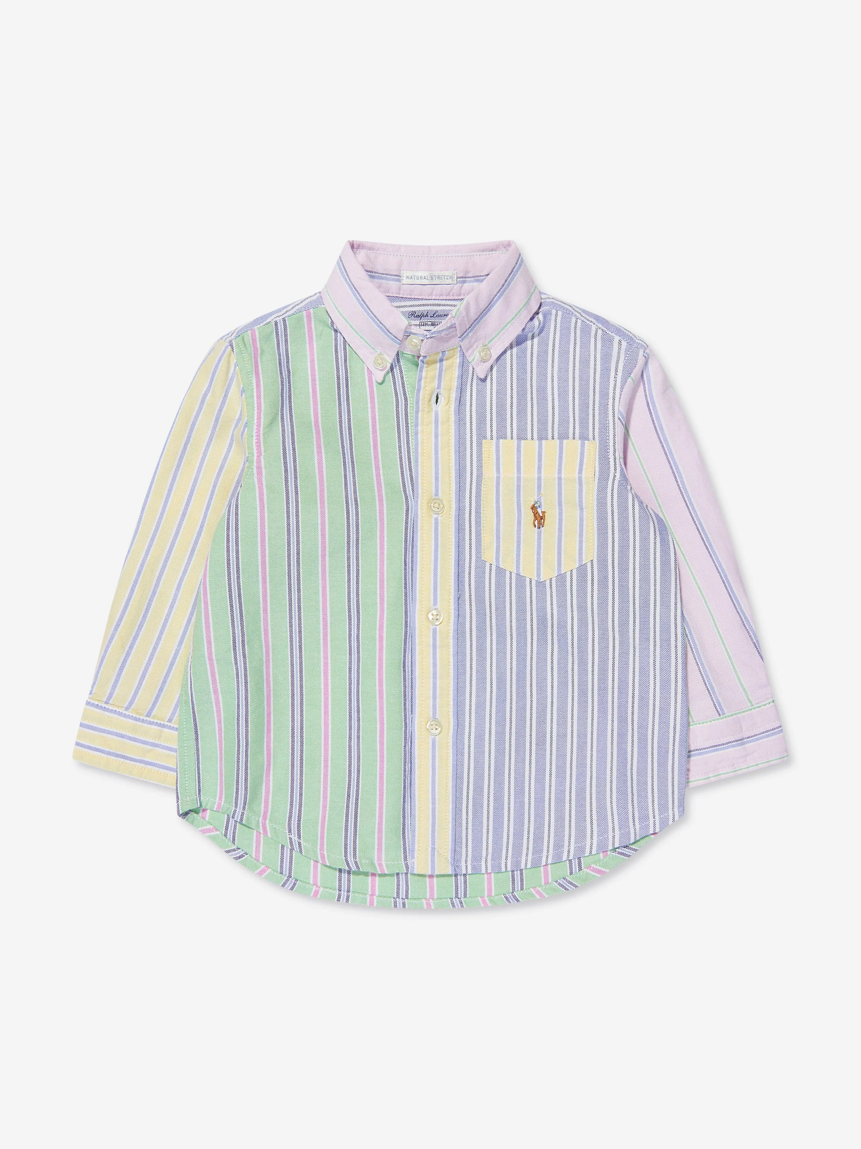 Ralph Lauren Baby Boys Shirt And Shorts Set in Multicolour