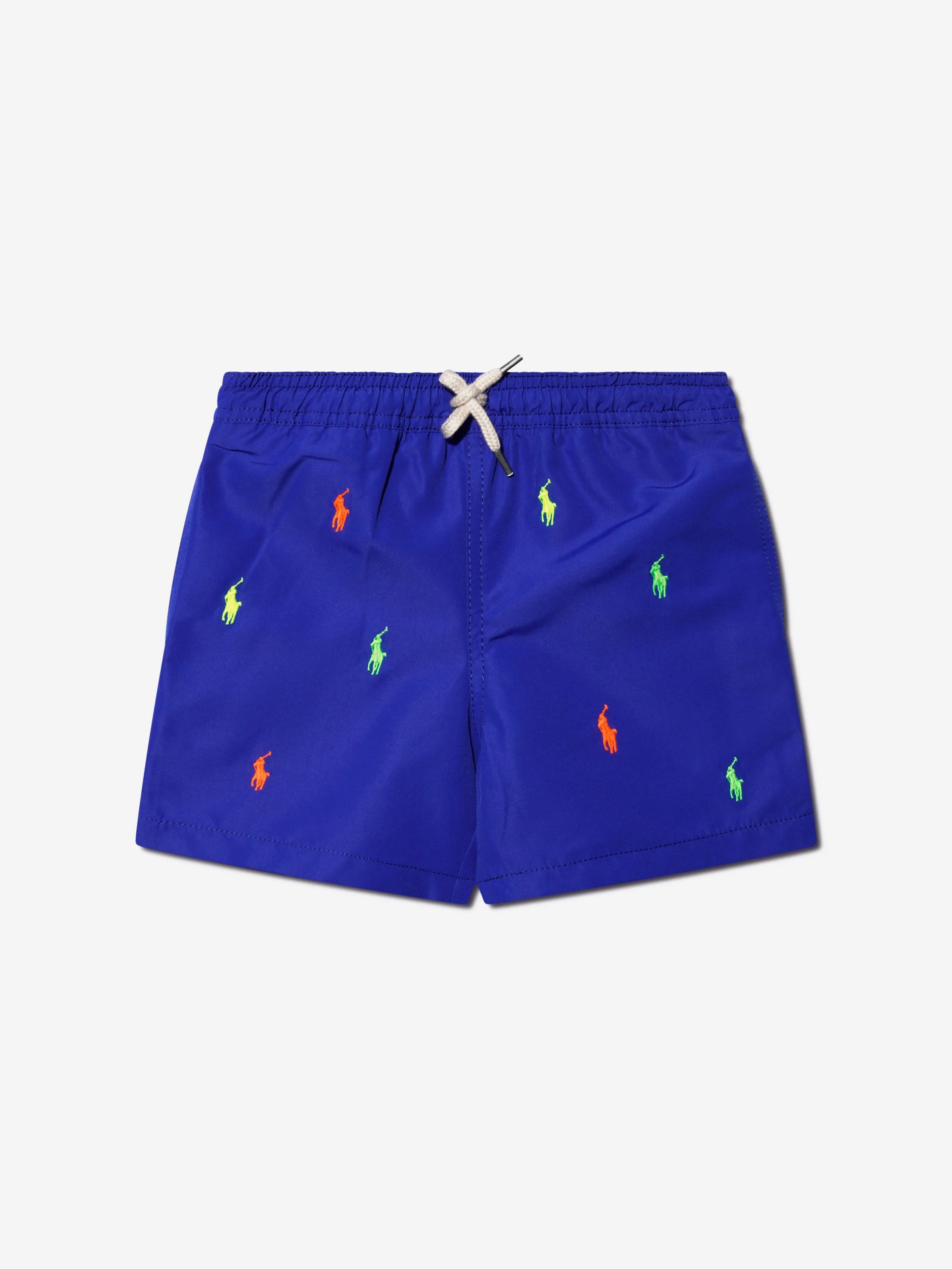 Ralph Lauren Boys Logo Swim Shorts in Blue
