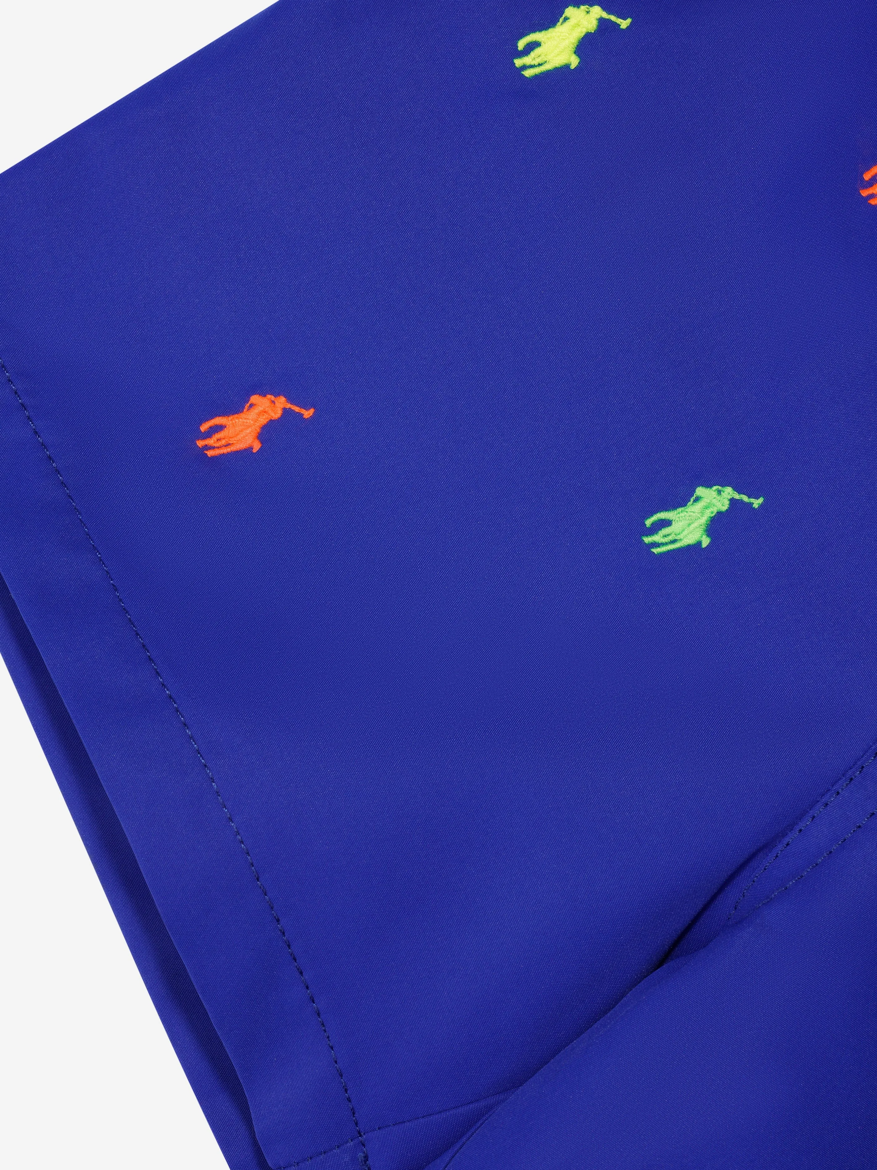 Ralph Lauren Boys Logo Swim Shorts in Blue