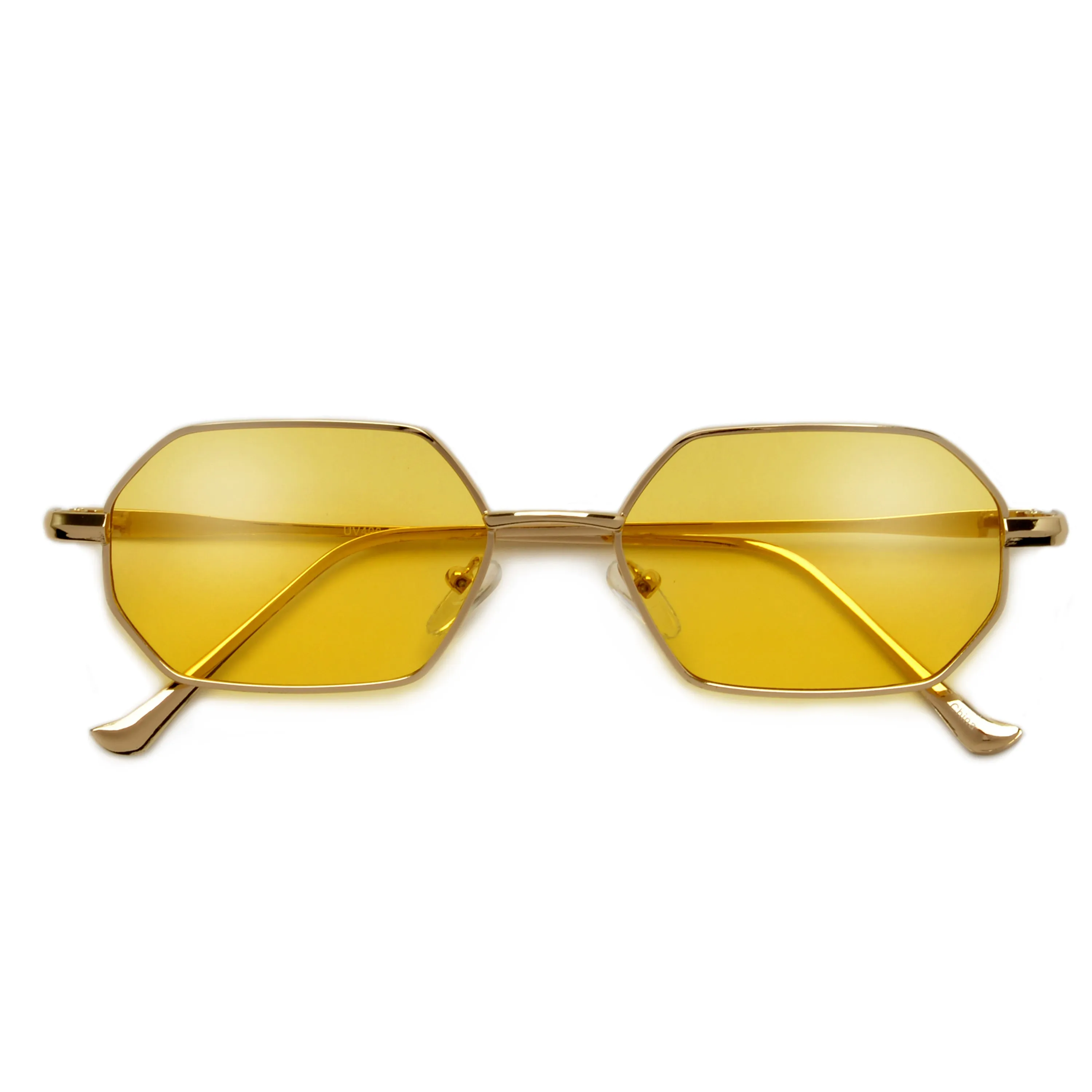 Slim Retro Slender Octagonal Sunnies