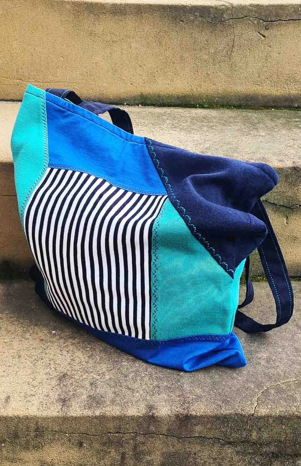 Smitten Patchwork Tote Bag