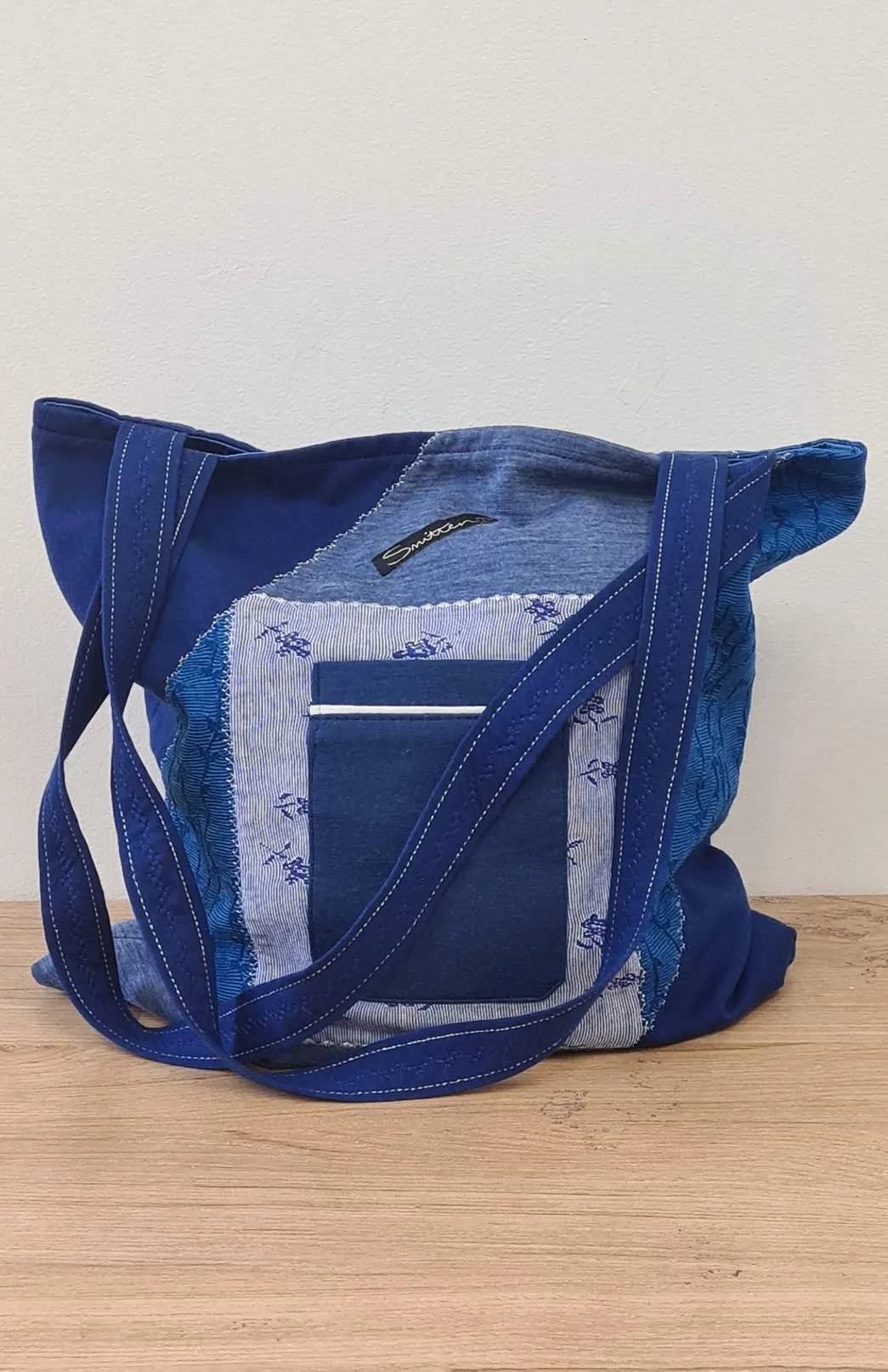 Smitten Patchwork Tote Bag