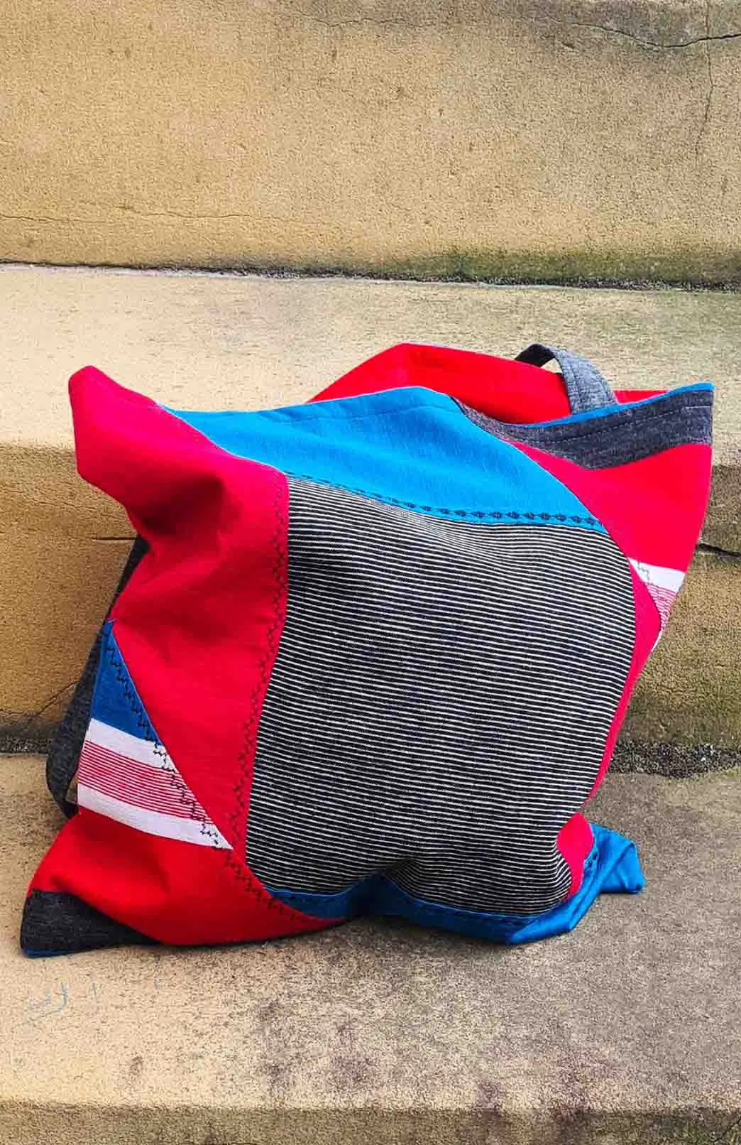 Smitten Patchwork Tote Bag