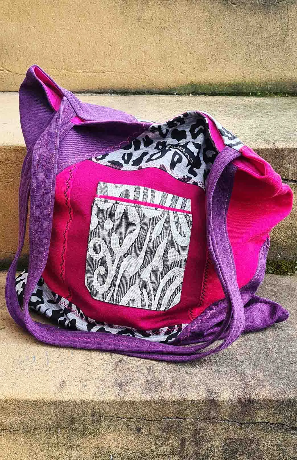 Smitten Patchwork Tote Bag