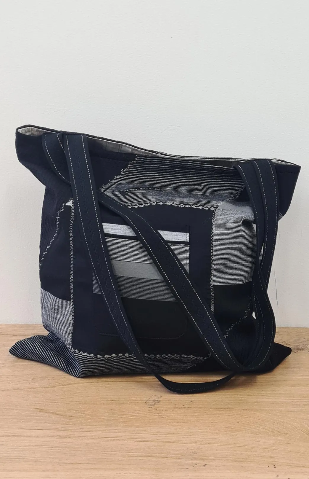 Smitten Patchwork Tote Bag