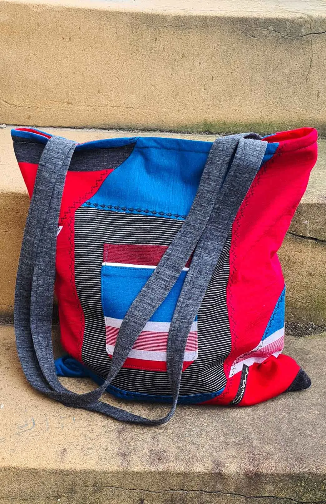 Smitten Patchwork Tote Bag