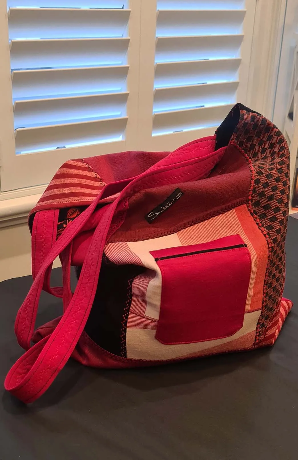Smitten Patchwork Tote Bag