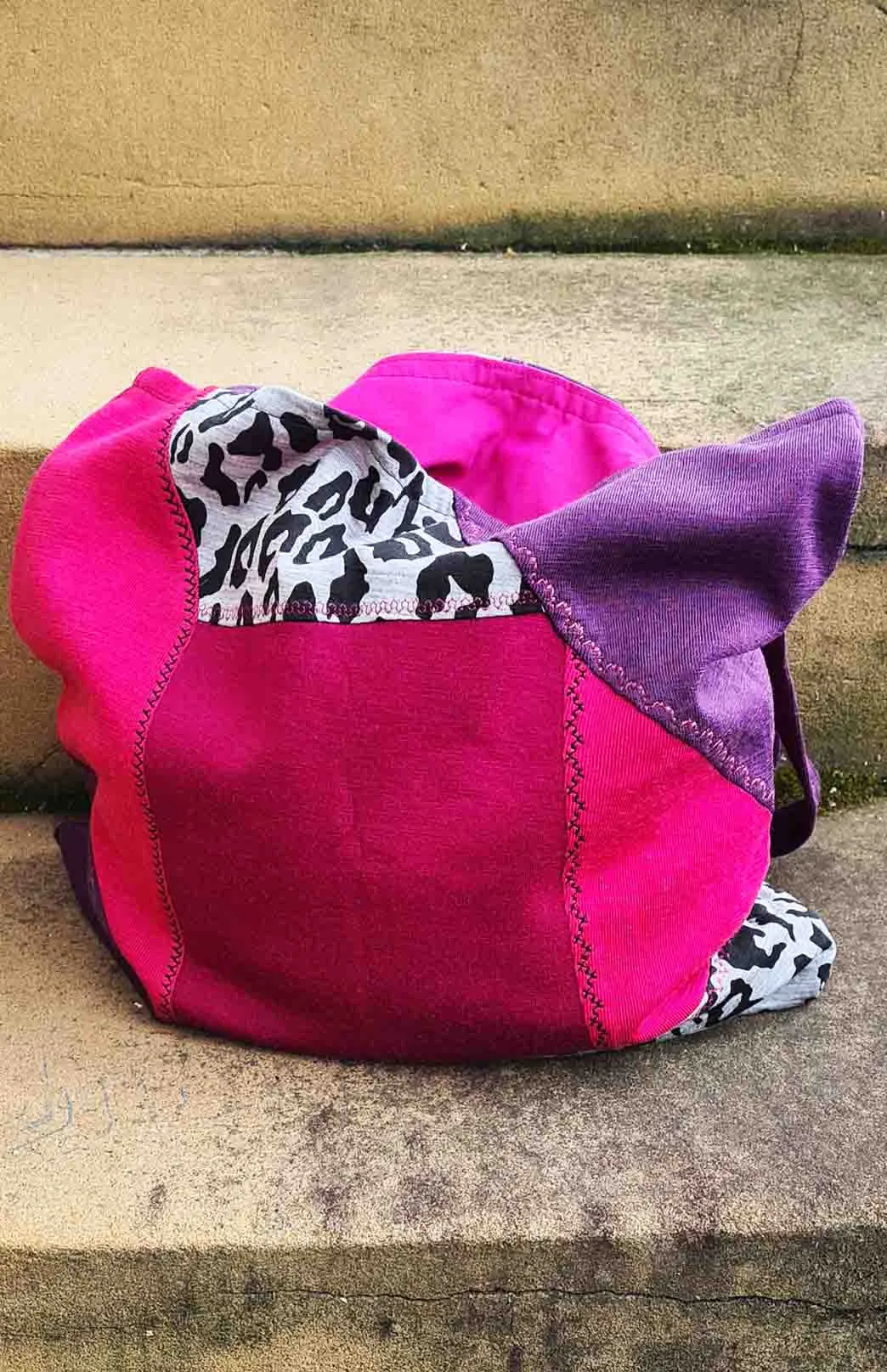 Smitten Patchwork Tote Bag