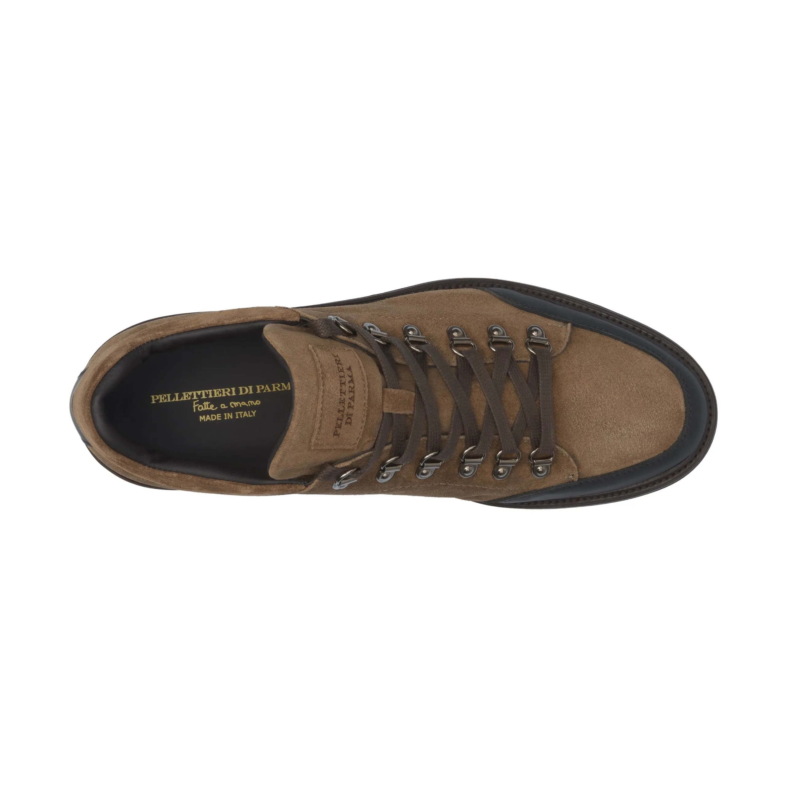 Suede Leather Boots in Coffee Bean Brown