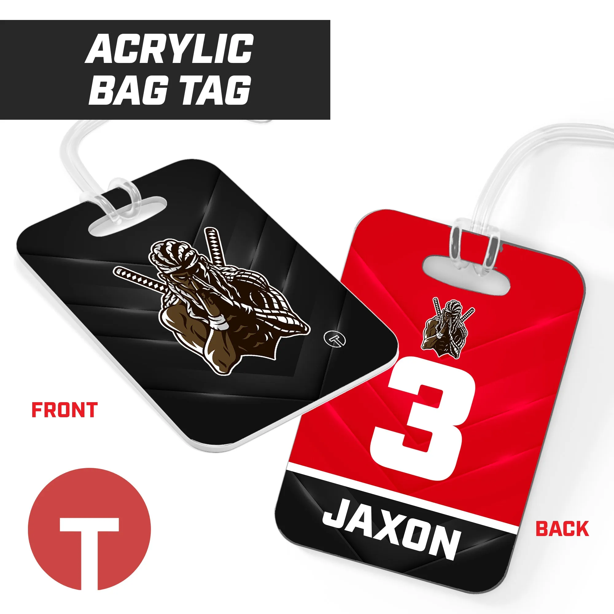 The Nameless - Hard Acrylic Bag Tag