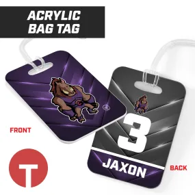 Thunderpigs - Hard Acrylic Bag Tag