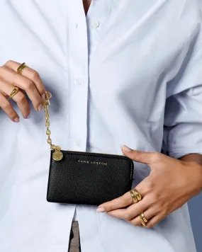 Tilly Keychain Purse - Black