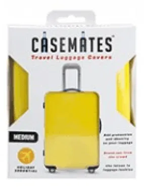 Travel suitcase cover - Large - perfect for ensuring your luggage stands out! -Yellow