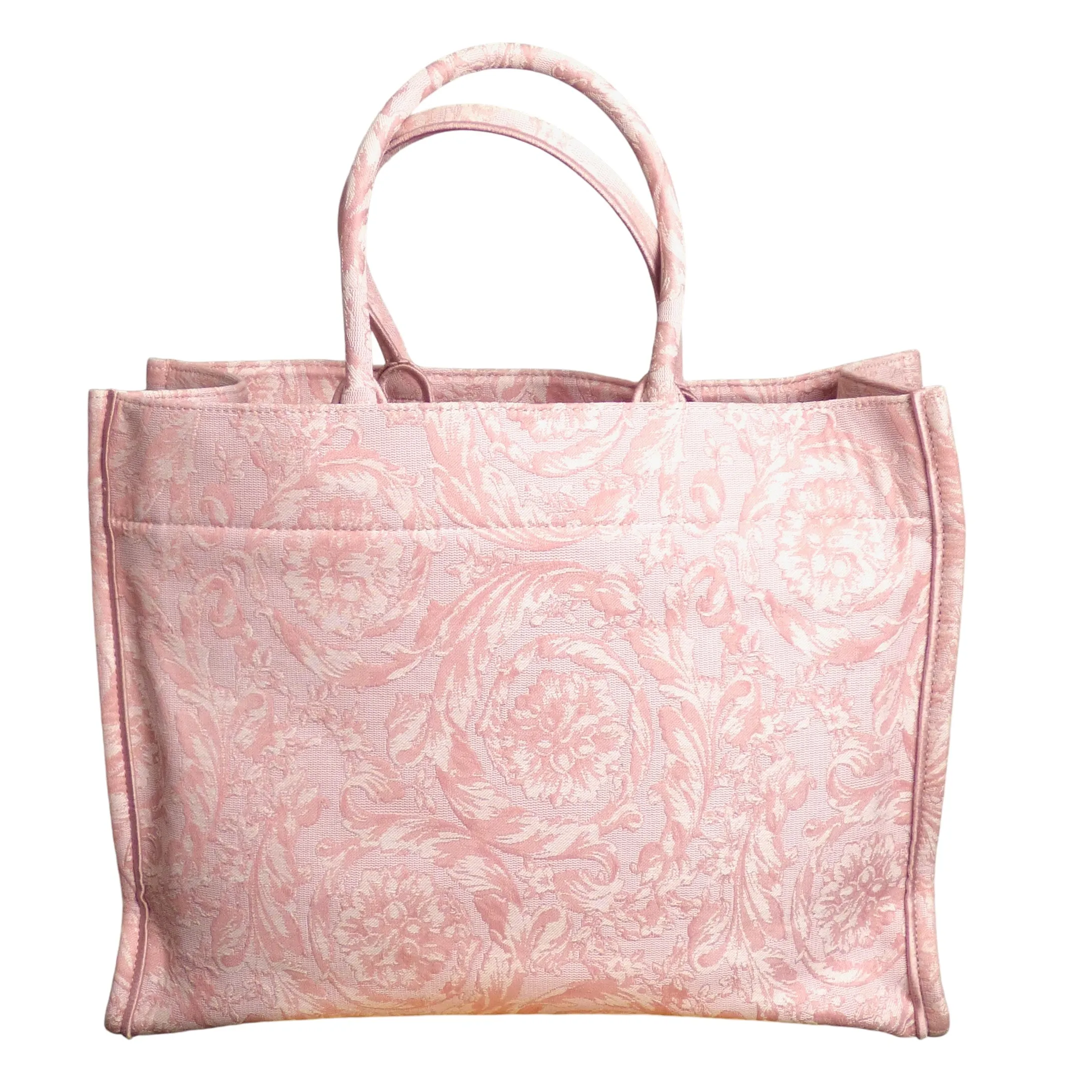VERSACE- NWT Pink Barocca Athena Tote