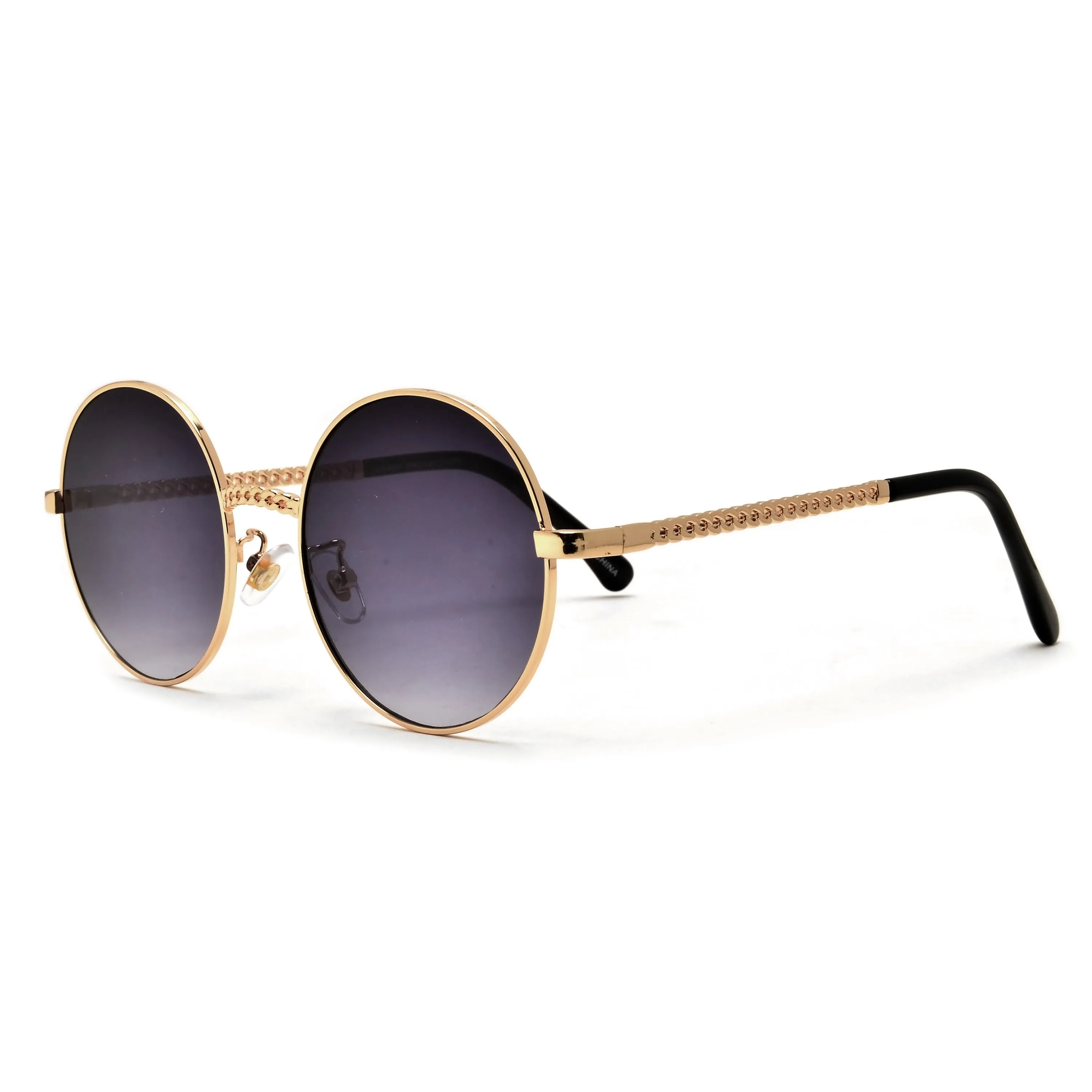 Vintage Round Chain Link Boho Sunnies