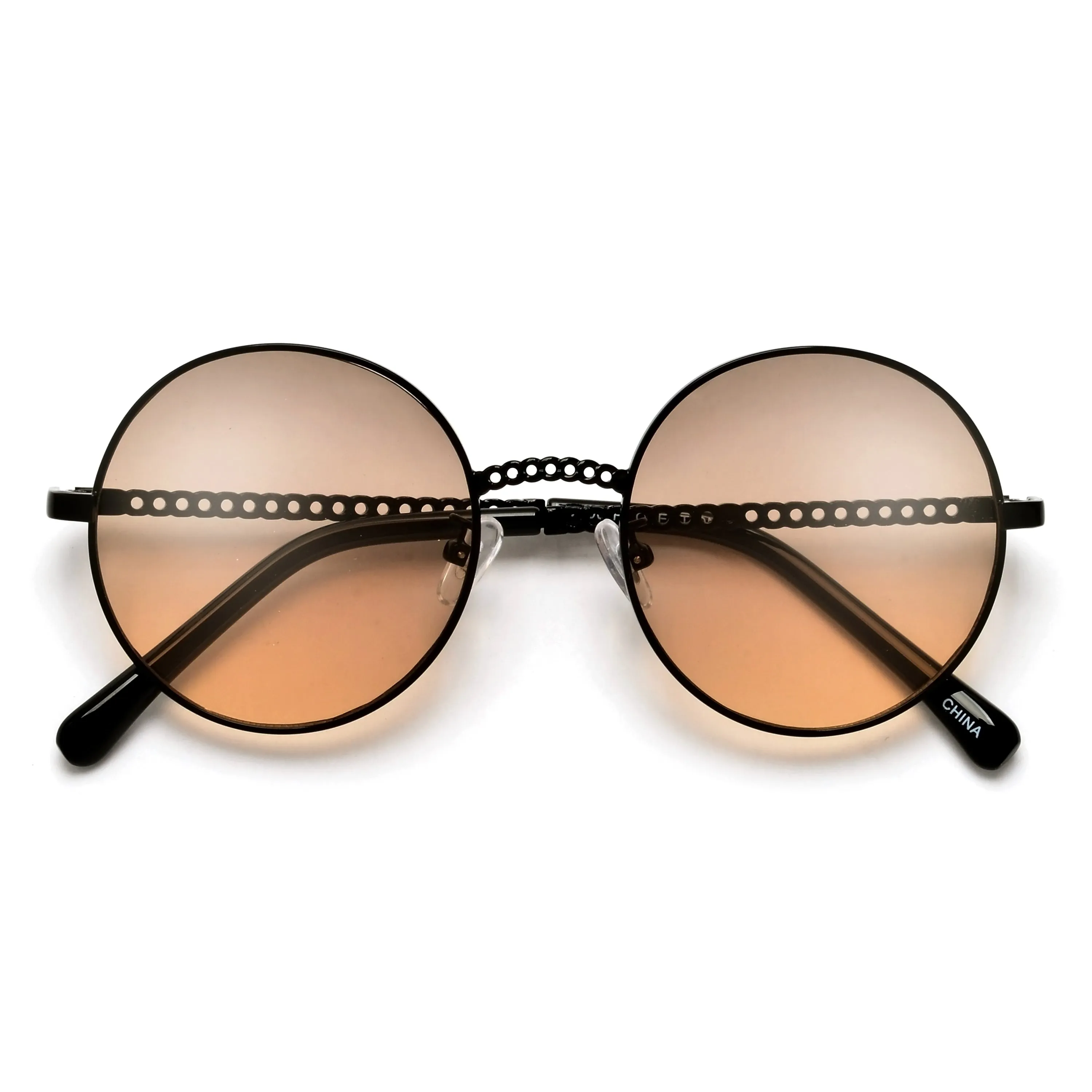 Vintage Round Chain Link Boho Sunnies